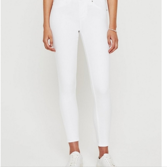 Ag Adriano Goldschmeid Middi Ankle mid rise legging jeans - Picture 10 of 12